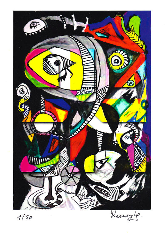 mooie map met 5 Art prints- allen genummerd en gesigneerd kopen? Bied vanaf 80!