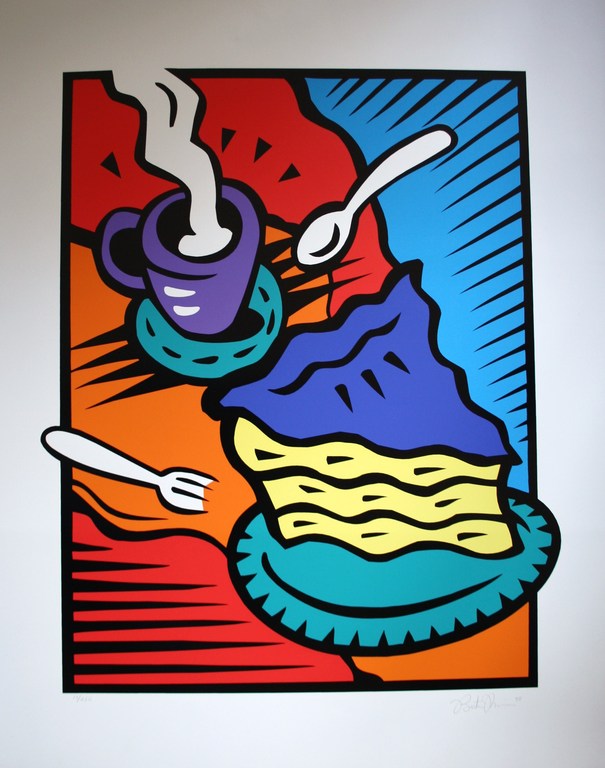 Burton Morris: zeefdruk 'Afternoon Delight' verkocht voor € 100!