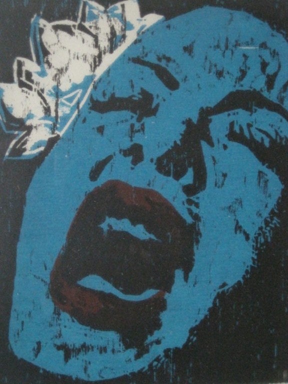 Olaf vd Beek (1941-) gelimit. houtsnede "Billie Holiday" handgesigneerd 16/25 kopen? Bied vanaf 1!