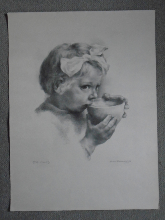 Aart van Dobbenburgh - litho - Marthy kopen? Bied vanaf 35!