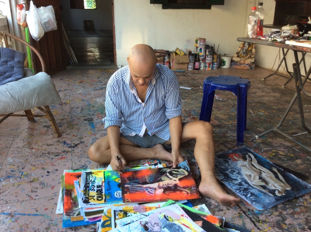 Peter Klashorst - "Angel" (Origineel ingelijst schilderij) kopen? Bied vanaf 1!