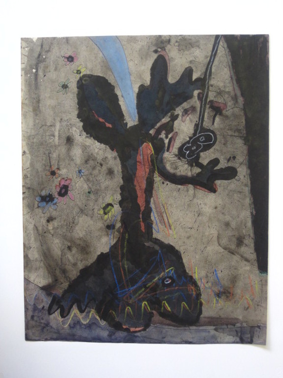 Originele abstract expressionisme 1960 CoBrA aquarel Serge Vandercam 1924-2005  kopen? Bied vanaf 1!