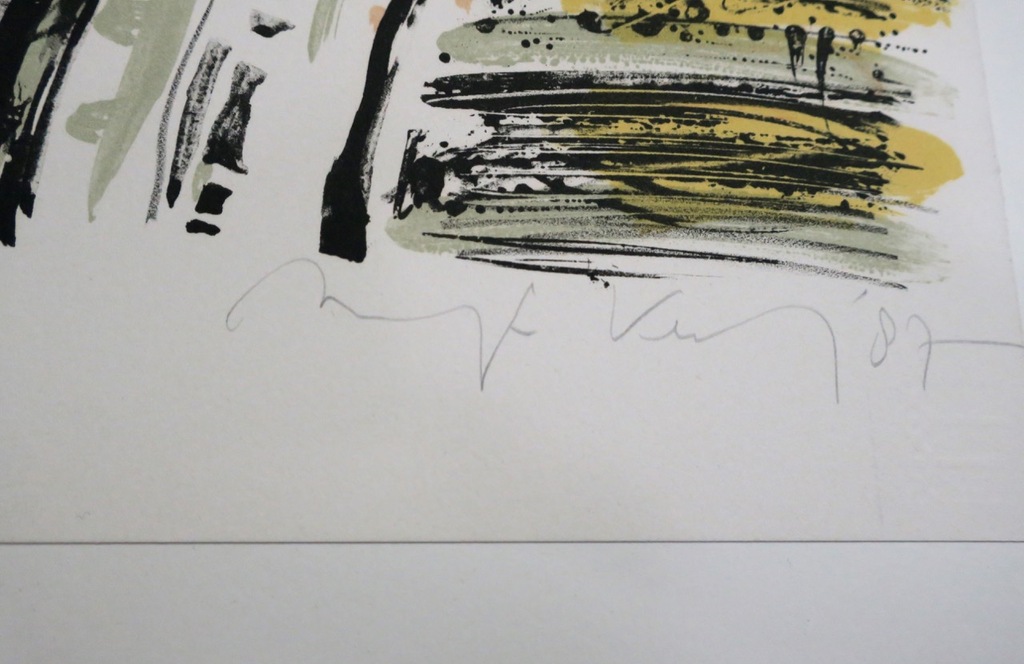 Lot met 10 werken van: Marijke Verhoef: Litho, Z.T. kopen? Bied vanaf 1!