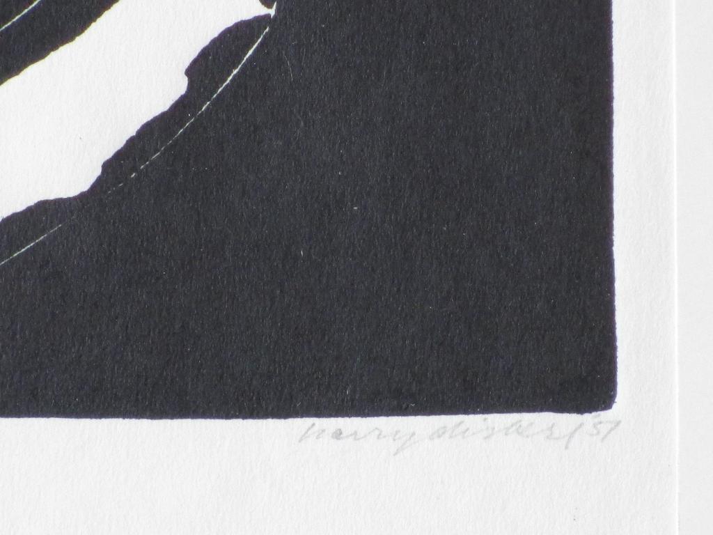 Harry Disberg, Uilen, Linosnede kopen? Bied vanaf 75!