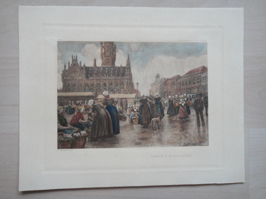F. Willaert, ets, markt te Middelburg kopen? Bied vanaf 15!