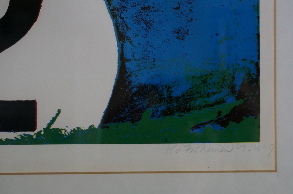 IN PRIJS VERLAAGD: Kees van Bohemen; Coureur; Zeefdruk kopen? Bied vanaf 90!