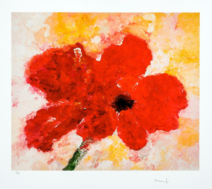 Armando, -Blume- Giclée op katoenpapier. 2015, Gesigneerd. Oplage 25 exemplaren! kopen? Bied vanaf 169!