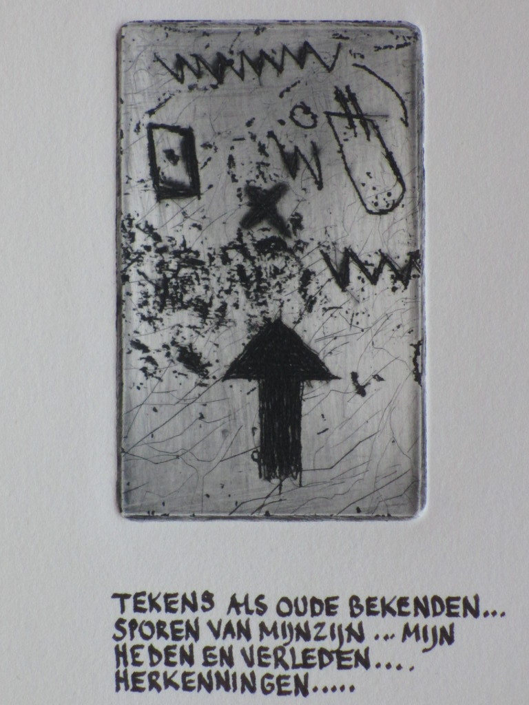 Ferenc Gögös, 5 Etsen 5 Gedichten, Grafiekmap verkocht voor € 100!