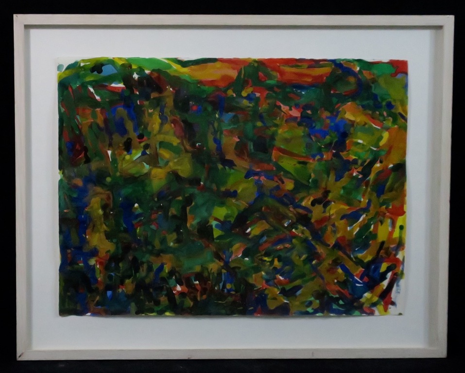 Frits Peeters: Tekening, Zonder titel - Ingelijst kopen? Bied vanaf 35!