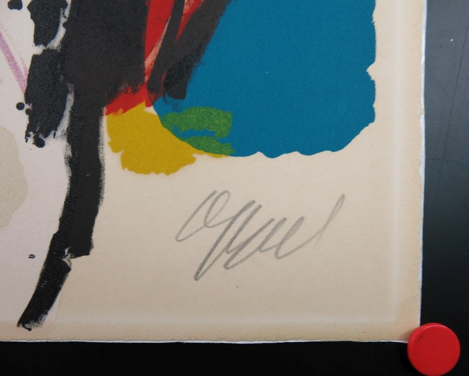 Karel Appel: Litho, Naakte vrouw kopen? Bied vanaf 650!