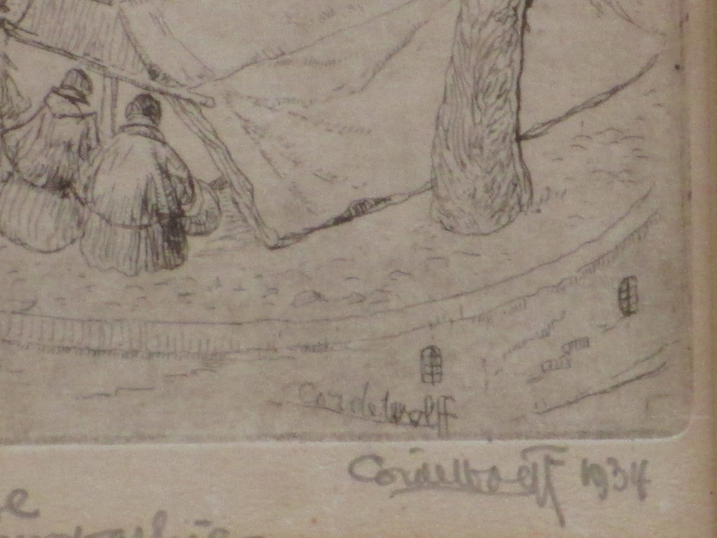 Cor de Wolff, Marktje, Ets kopen? Bied vanaf 40!