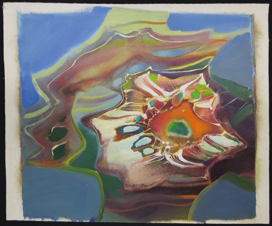 Lambertus de Jong: Olieverf op doek (let op: zonder spieraam), Zonder titel kopen? Bied vanaf 1!