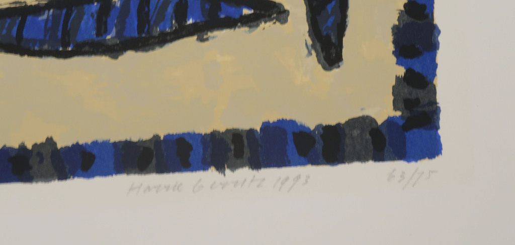 Harrie Gerritz: Zeefdruk, Z.T. kopen? Bied vanaf 20!