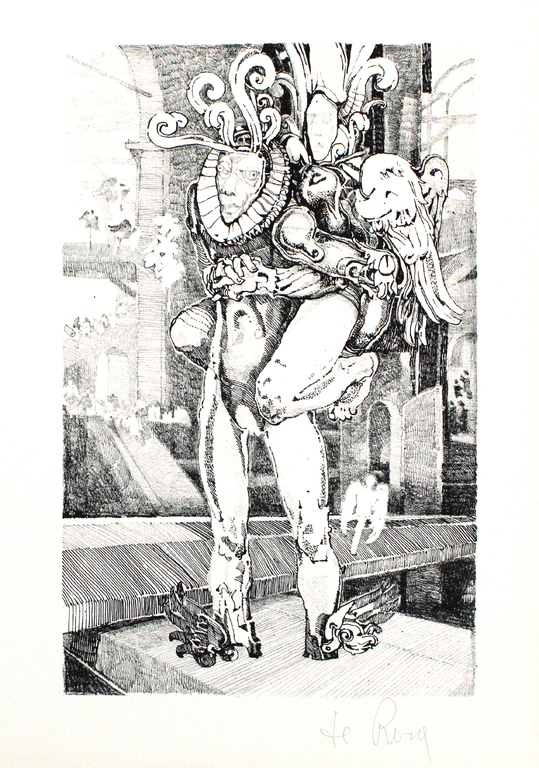 Raffaele de Rosa. -Het Stel- Lithografie-Handgesigneerd. kopen? Bied vanaf 23!