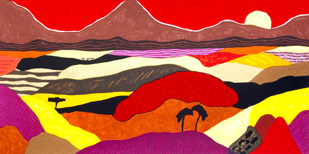 Ronald Boonacker, Tanzania II, Zeefdruk kopen? Bied vanaf 1!