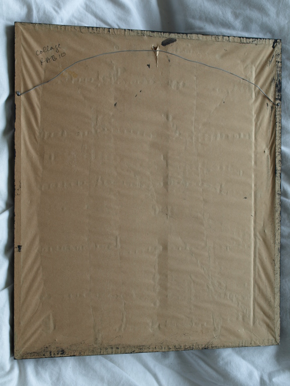 Onduidelijke signatuur: Collage – Paardenhoofd – Gesigneerd & ingelijst - 1997  kopen? Bied vanaf 1!