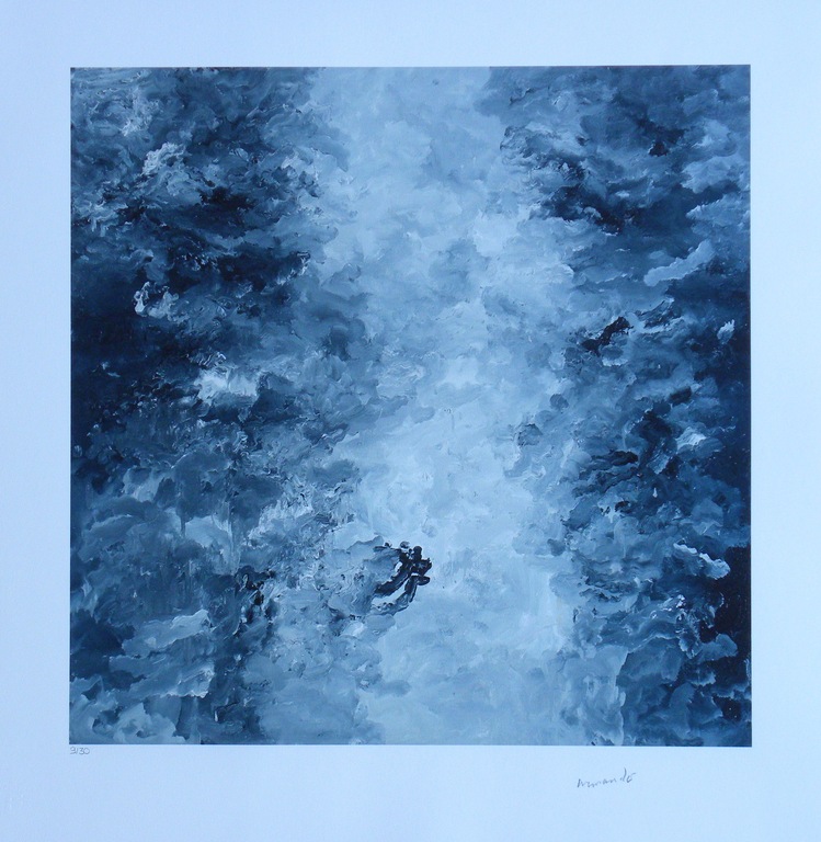 Armando - 'Zurück' - Handgesigneerde en genummerde giclee - NIEUWSTAAT  kopen? Bied vanaf 175!