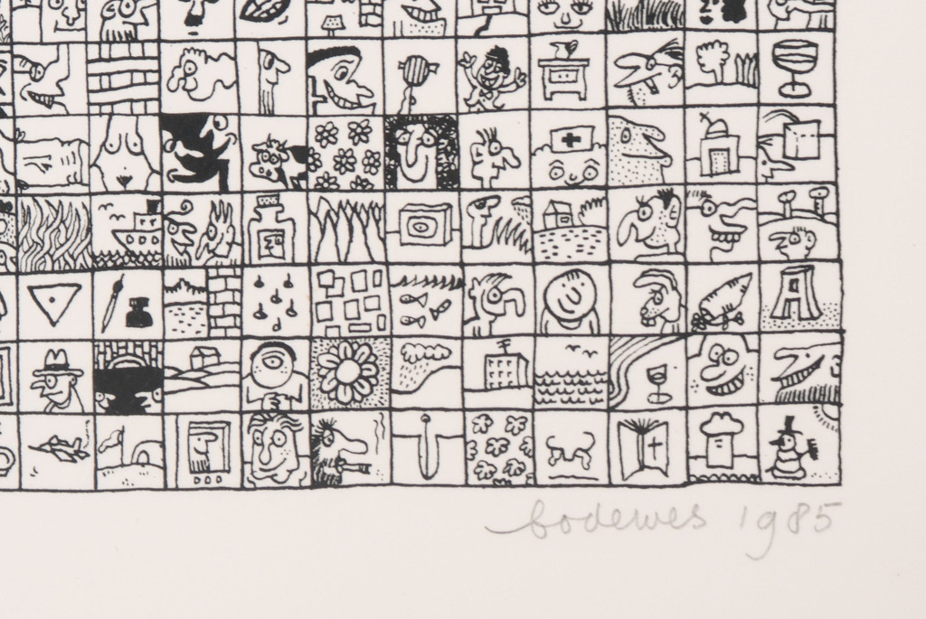 Bill Bodewes: Zeefdruk, Zonder titel kopen? Bied vanaf 35!