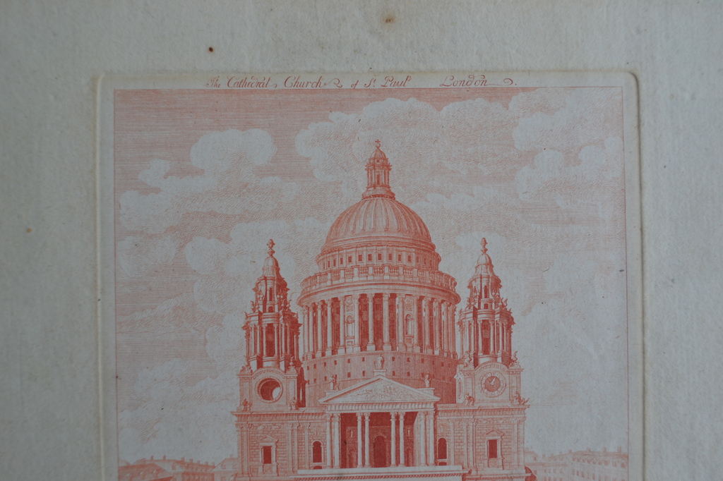 J. Muller sculp - Ets - The Cathedral Church of St. Paul, London  kopen? Bied vanaf 1!