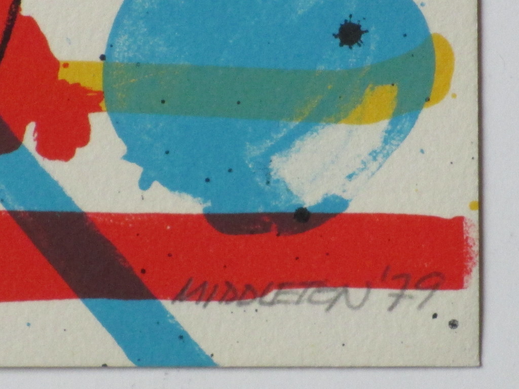 Sam Middleton, Muzikale Compositie, Kleurenlitho kopen? Bied vanaf 35!