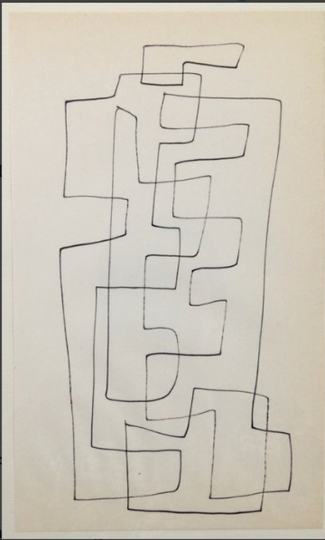 Siep van den Berg Origenele tekening Ingelijst  nr CLXXXVIII kopen? Bied vanaf 1!