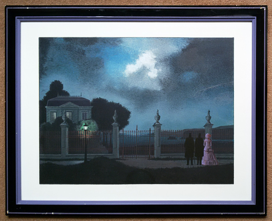 Gaston Bogaert - Rivage, litho (ingelijst) kopen? Bied vanaf 75!