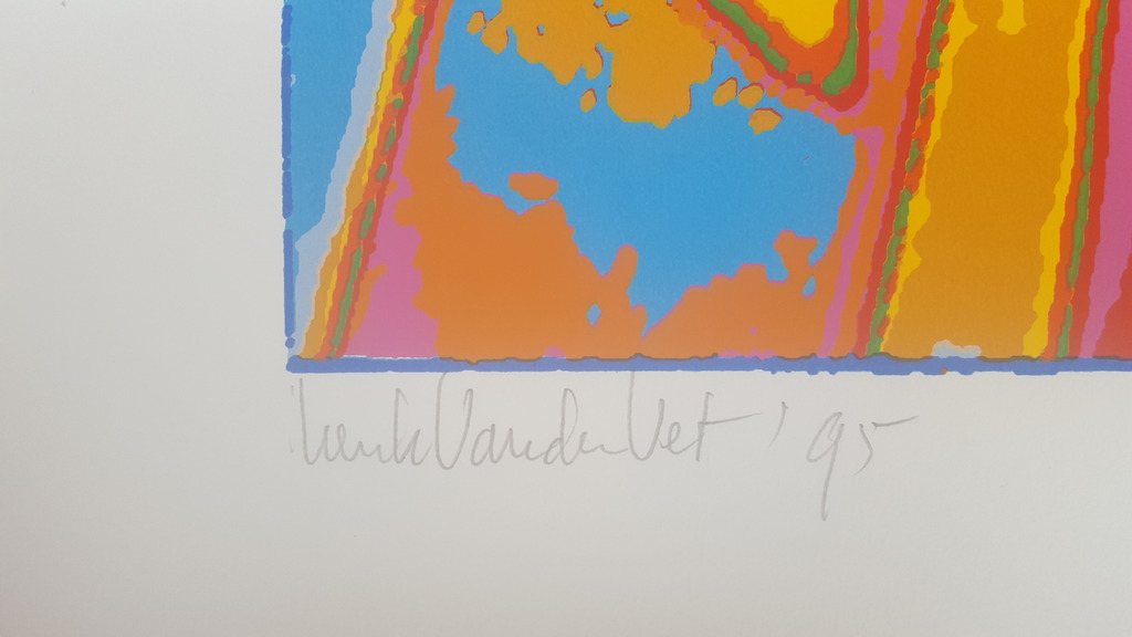 Henk van der Vet - Marylin Monroe - zeefdruk 57/150, gesigneerd en '95 kopen? Bied vanaf 1!