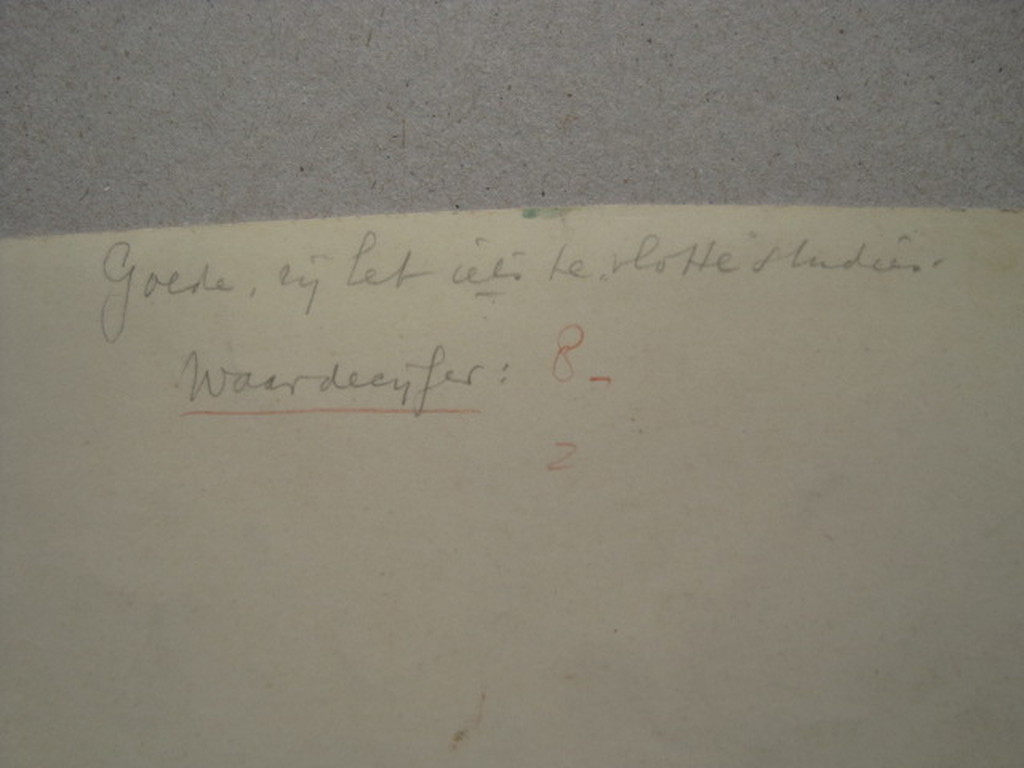 toegeschr. aan Jan Boon 1882-1975 "inkttekening van bloem"  kopen? Bied vanaf 1!