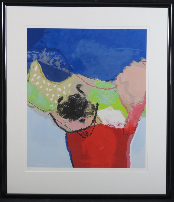 Henk van Vessem: Zeefdruk, Z.T. - Ingelijst kopen? Bied vanaf 40!