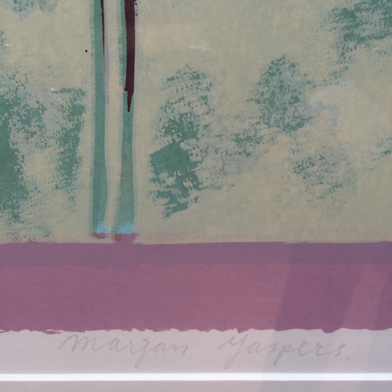 Marjan Jaspers, zeefdruk met lijst , titel  kopen? Bied vanaf 50!