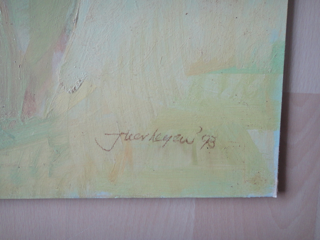 Jan Verheijen, olieverf op board, tulpen in vaas II kopen? Bied vanaf 1!