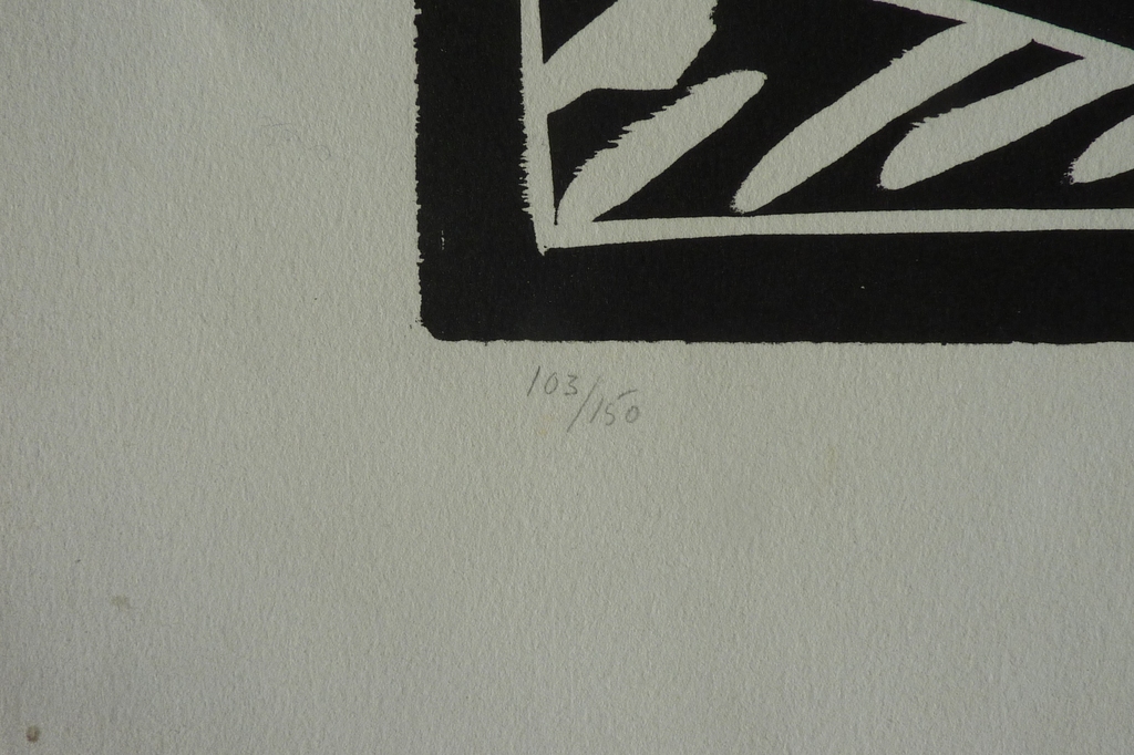 Pierre Alechinsky - Au fil du bois IV - houtgravure kopen? Bied vanaf 565!