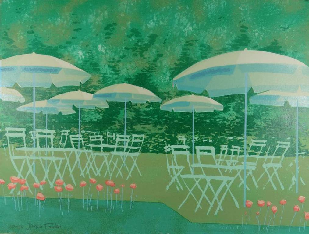 Jurjen Fontein: Zeefdruk, Terras kopen? Bied vanaf 1!