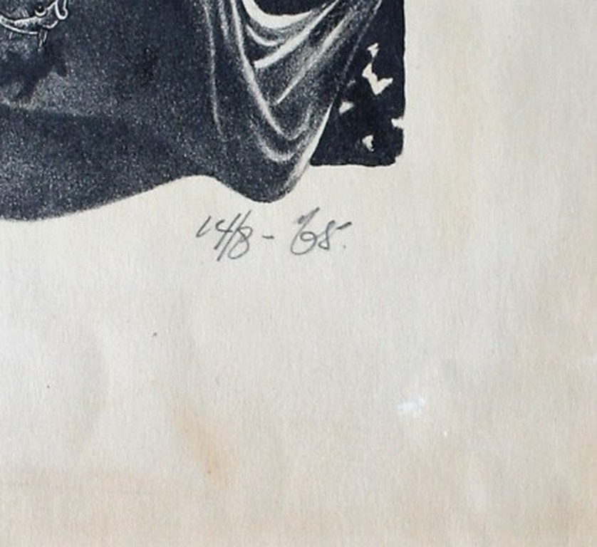 Jan Huizinga, Litho uit 1968 kopen? Bied vanaf 1!