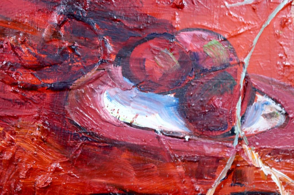 Franca Muller Jabusch: Olieverf op doek, Bloemen kopen? Bied vanaf 60!