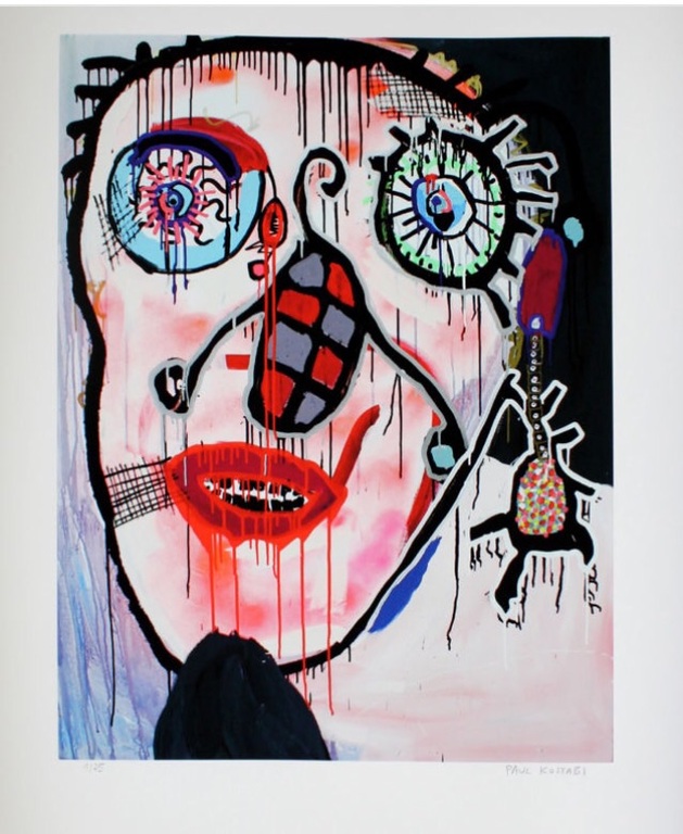 Paul Kostabi - Leggo my ego verkocht voor € 55!