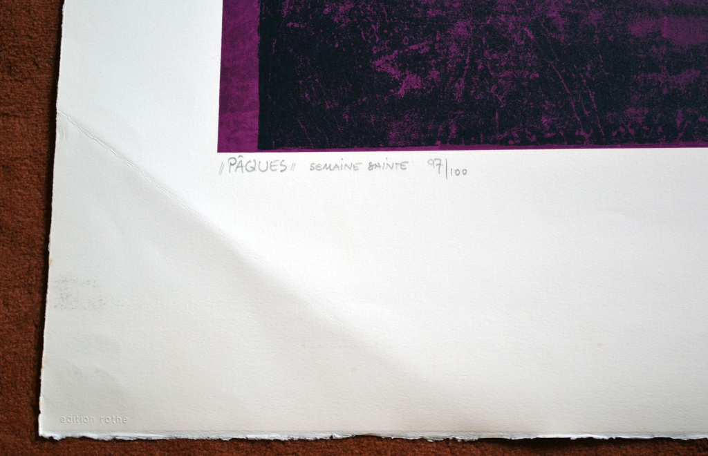 Horst Egon Kalinowski - kleurenlitho - Paques - handgesigneerd, gelimiteerd - 1968 kopen? Bied vanaf 125!