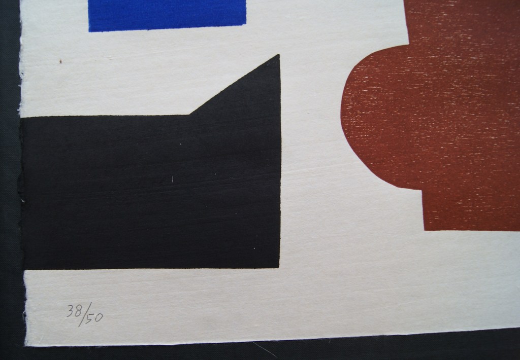 Klaas Gubbels gesigneerde houtdruk uit 2007 oplage 50 ex. kopen? Bied vanaf 395!