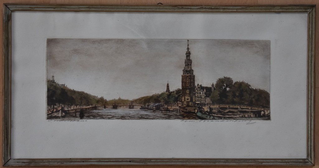 Cornelis BRANDENBURG (1884-1954)-AMSTERDAM, kleurenets kopen? Bied vanaf 1!