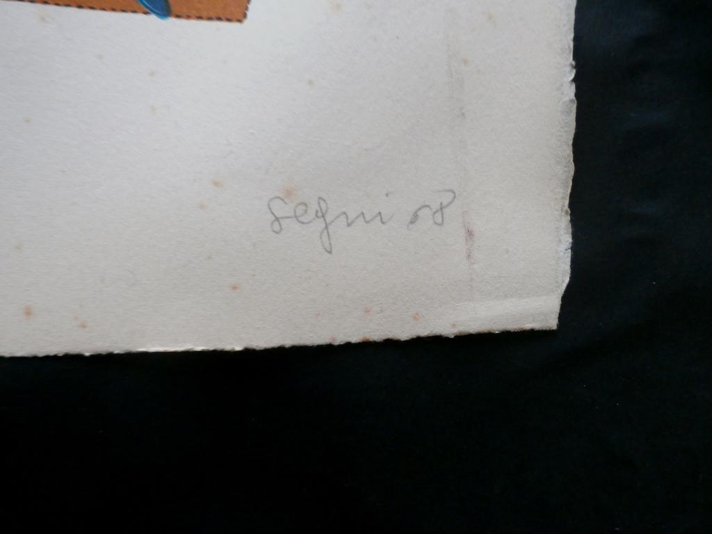 Antonio Segui - litho - 1968 kopen? Bied vanaf 1!