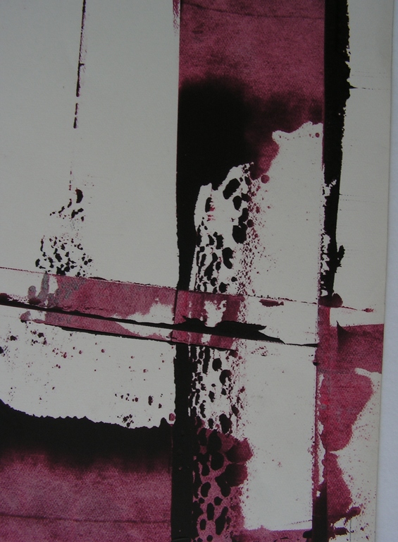 Cornelis Koekkoek - Abstract - acrylverf op papier - gesigneerd kopen? Bied vanaf 20!