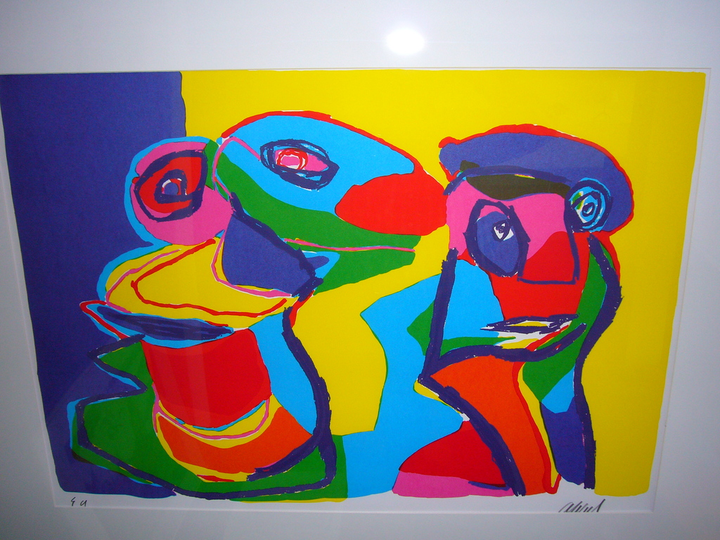 Karel Appel kleurenlitho 1970 zonder titel kopen? Bied vanaf 900!