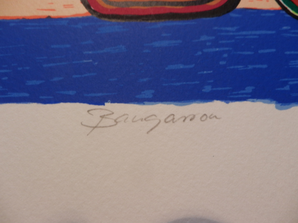 ANS van DIJK  Zeefdruk  BANGASSOU uit 2003 kopen? Bied vanaf 45!