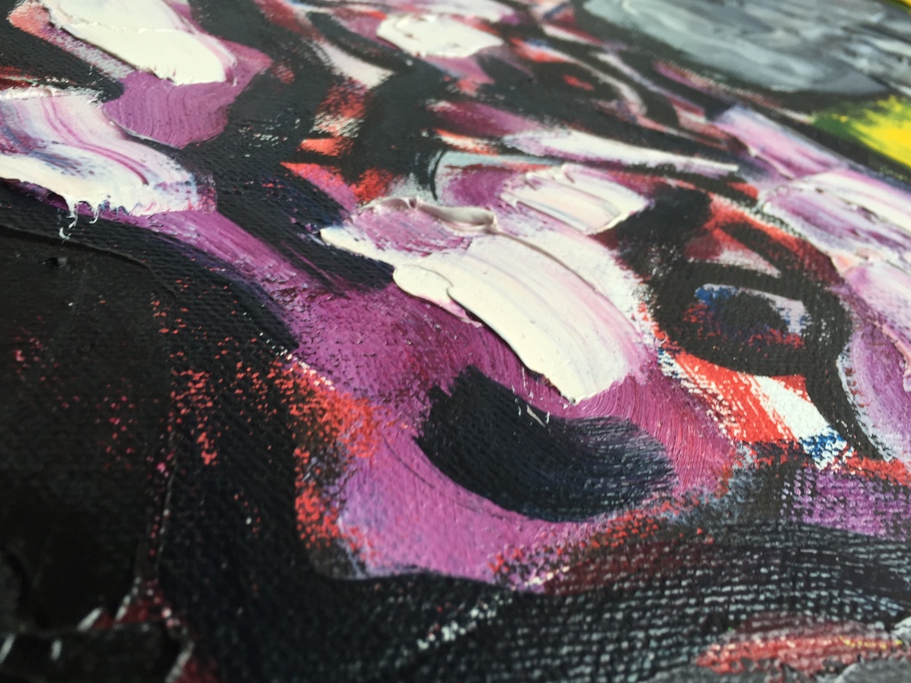 JAN SIERHUIS ( CoBrA ) olieverf op linnen Langs het noordzeekanaal 1998 kopen? Bied vanaf 1!