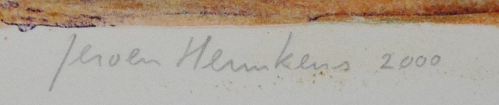 Jeroen Hermkens: Kleurenlitho, Delft Prinsenhof kopen? Bied vanaf 125!