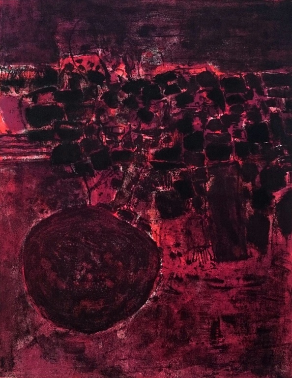 Corneille - ingelijste litho: Terre Africaine - 1959 verkocht voor € 550!