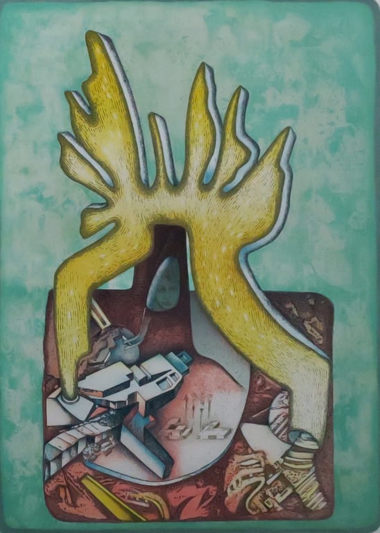 Georg Hadeler: Litho, Esperanza - Ingelijst kopen? Bied vanaf 35!