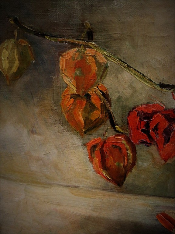 Gesigneerd impressionistisch olieverf stilleven met bloesemtak omstreeks 1920 kopen? Bied vanaf 1!