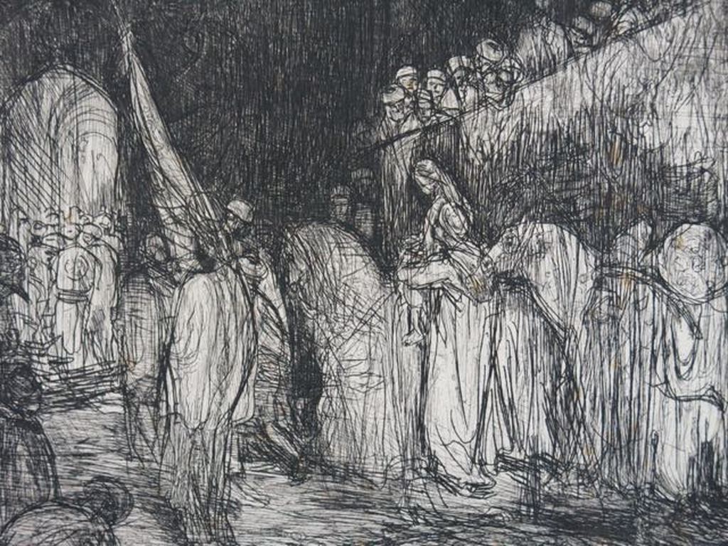 Marius Bauer: Ets, Fete Persane kopen? Bied vanaf 250!