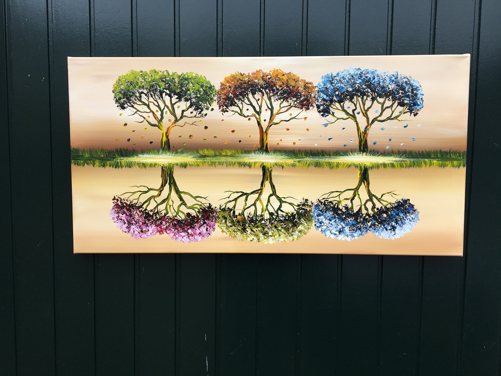 Gena Genadyj - Seasons -2017 - Gesigneerd kopen? Bied vanaf 300!